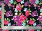 1 Yard ITY Knit Floral Print Fabric Soft Draping Stretch for Dresses Tops Skirts 58"-60" Inches Width